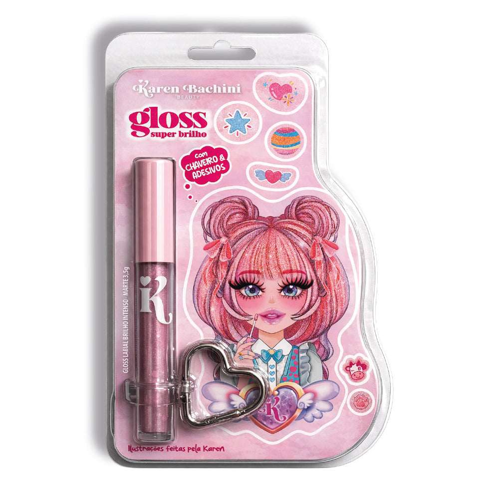 GLOSS LABIAL BRILHO INTENSO MARTE BY KAREN BACHINI EDIÇÃO ESPECIAL