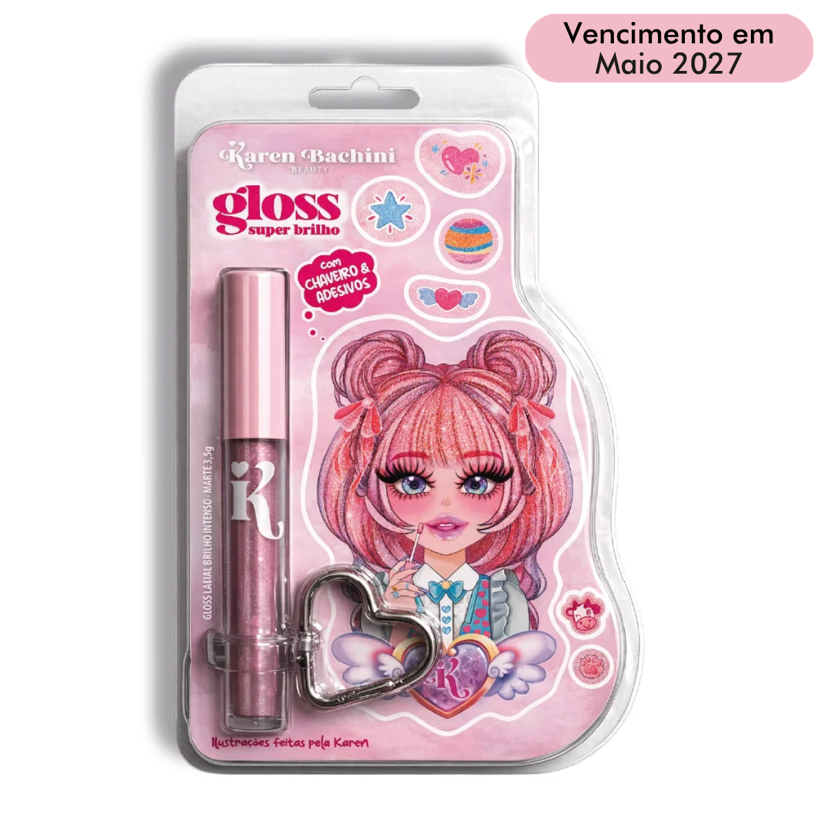 GLOSS LABIAL BRILHO INTENSO MARTE EDIÇÃO ESPECIAL