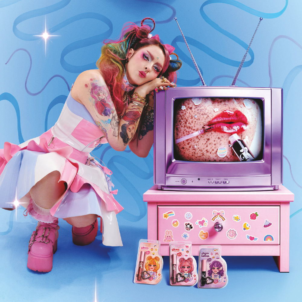 GLOSS LABIAL PRETO TATTOO GLOSS BY KAREN BACHINI EDIÇÃO ESPECIAL